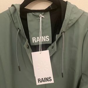 NWT Rains A-Line Raincoat, Women’s L